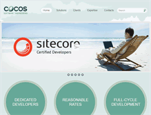 Tablet Screenshot of itcocos.com